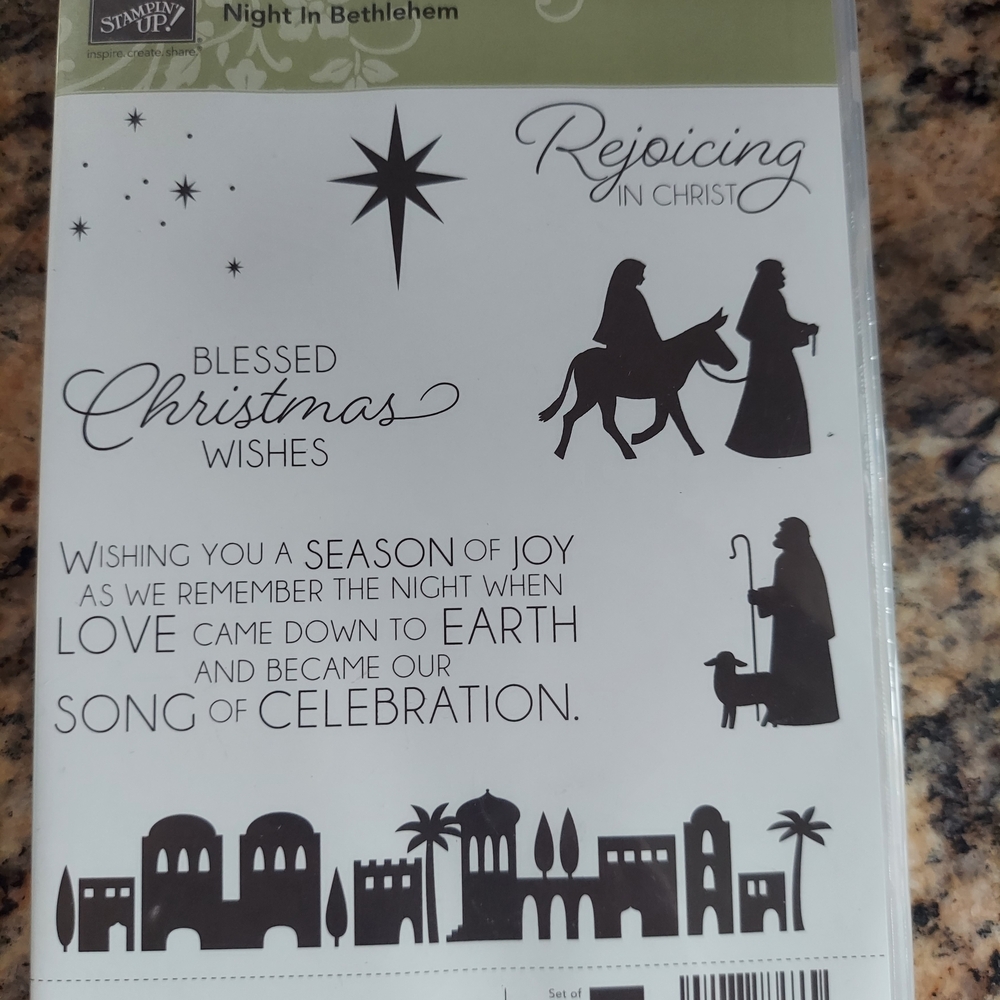 Night In Bethleham - Nativity STAMP SET  by Stampin' Up!